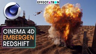 Embergen Quickstart Guide for C4D and Redshift | Free VDB Animation + Project File