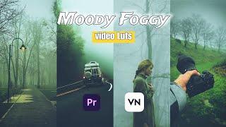 Foggy Moody Cinematic Color Grading Tutorial|Moody color grading preset |Cinematic