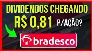 BBDC4 - BRADESCO DIVIDENDOS CRESCENDO. BBDC3 MELHOR CUSTO BENEFÍCIO. #dividendos #bbdc4