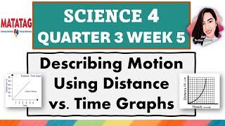 SCIENCE 4 QUARTER 3 WEEK 5 DISTANCE VS. TIME GRAPHS MATATAG CURRICULUM #science4quarter3week5