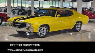 1971 Chevrolet Chevelle SS Gateway Classic Cars Detroit #2349 DET