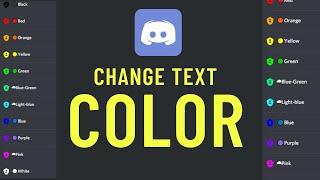 How to Change Discord Text Color Easily