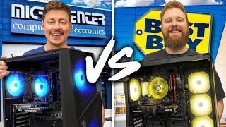 MICROCENTER vs BESTBUY Prebuilt Gaming PC Challenge