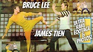 BRUCE LEE RARE behind the scenes Footage & Photos from GAME OF DEATH w/James Tien!