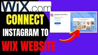 How to Link Instagram to Wix Website | Wix Tutorial (2025)