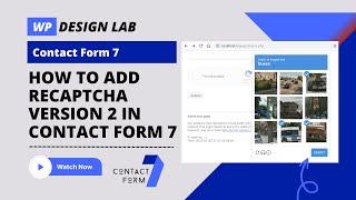 How to add reCaptcha Version 2 in Contact Form 7