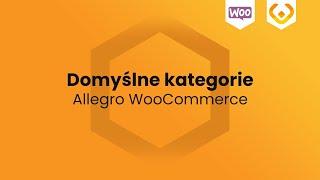 Allegro WooCommerce - Domyślne kategorie - WP Desk