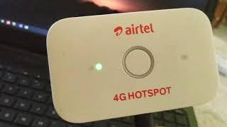 How to connect Airtel 4g Hotspot with Laptop(USB Teathring)