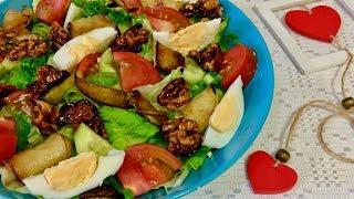 Easy vegetable salad without mayonnaise! Recipes of vegetable salads.