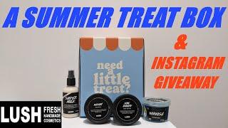 LUSH SUMMER TREAT BOX & INSTAGRAM GIVEAWAY