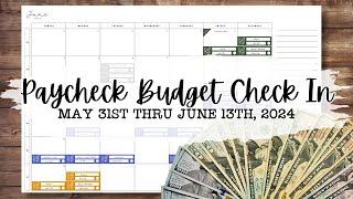 The Month is Off to a Strong Start!  | June 2024 Bi-Weekly Paycheck Budget Check In 