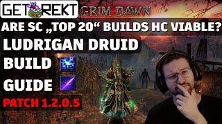 Grim Dawn Build Highlight - Ludrigan Druid - SC "TOP 20"