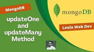 37. updateOne and updateMany method to update the documents using $set - MongoDB