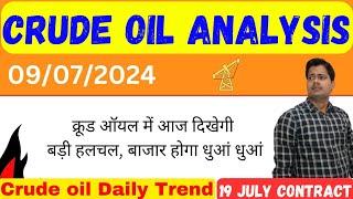 क्रूड ऑयल !! crude oil live trading analysis !! crude oil live news today