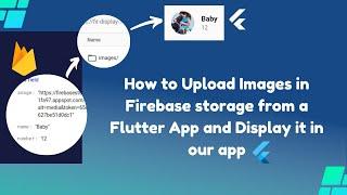 How to Upload Images in Firebase storage from a Flutter App and Display it in our app