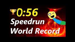 Elden Ring Any% Unrestricted Speedrun in 0:56 (WORLDS FIRST SUB 1 MINUTE)