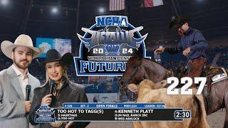 2024 NCHA Metallic Cat World Championship Futurity Open Finals | Full Broadcast