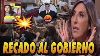 PAZ PADILLA INDIGNADA lanza INCENDIARIO RECADO a PEDRO SÁNCHEZ por no AYUDAR con la DANA