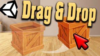 Super Easy DRAG and DROP Unity Tutorial