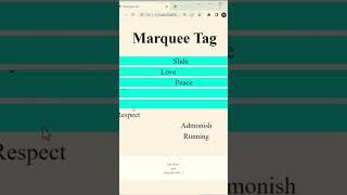 how can create Marquee Text in html- what is Marquee tag in HTML -How can use Marquee tag in html