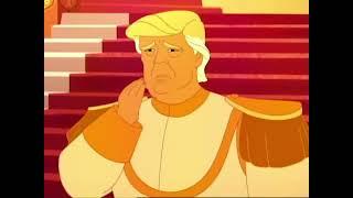 Borat (2020)-Deleted Scene -Short Offensive Cartoon (Trump/Melania/Cinderella)