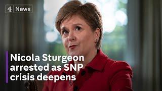 Nicola Sturgeon arrested amid SNP finances inquiry