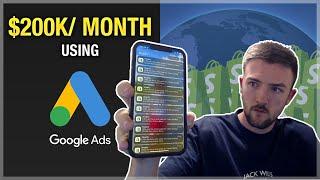 $200k In 1 Month - Shopify Dropshipping Google Ads Case Study (2023)