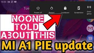 MI A1 pie update !! Hidden feature is coming soon !! part-1