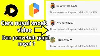 Cara nuyul Snack video dan penyebab gagal nuyu