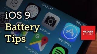 iOS 9 Battery-Saving Tips for iPad, iPhone, & iPod touch [How-To]