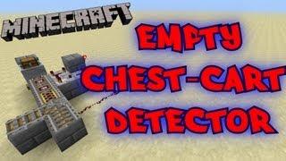 Empty Chest/Hopper-Minecart Detector - Tutorial - Minecraft
