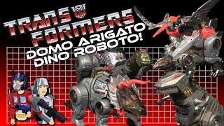 Transformers Dinobots G1 Vintage Toy Review - Hasbro 1985