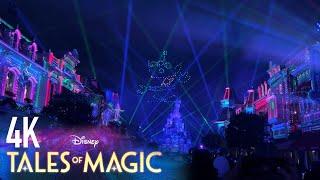 4K Disney Tales Of Magic | Disneyland Paris New Drones Show Fireworks | MAIN STREET Premiere 2025