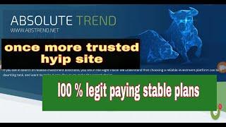 abstrend.net review New long term hyip site 2020
