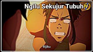 Akibat Lompat Sambil Telanjang Bulat....