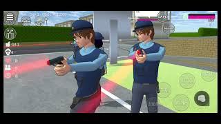 POLICE KOBAN DEFEAT ARMY YAKUZA MOMO GUMI || TUTORIAL SAKURA SCHOOL SIMULATOR NEW UPDATE