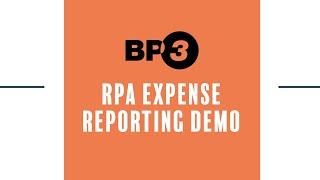 RPA Expense Reporting Demo