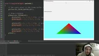 Qt C++ OpenGL Triangle Rendering Adventure