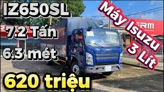 Xe Tải IZ650SL Mới - Tải 7.2 Tấn Thùng Dài 6.3 Mét | Xe Tải 7.2 Tấn Đô Thành IZ650SL 2024 #iz650sl