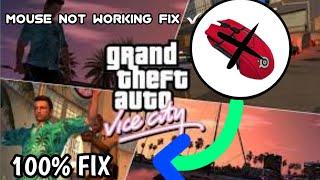 GTA VC mouse not working problem fix |100% fix