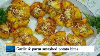 Cooking with Kristi & Smashed Potato Bites