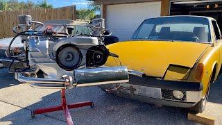 VW TYPE 4 Engine Build First Start in 40 years | Rebuilt Porsche 914