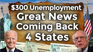 Now Back!! Unemployment Benefits Extension UPDATE 4 States PUA PEUC Lawsuit Early End Jobs Report