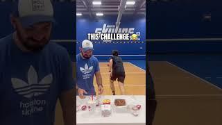 This rock, paper, scissor challenge with food and cardio involved is next level 