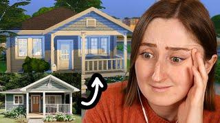 trying to recreate a real life tiny house in the sims