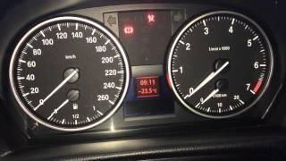 bmw 320 e90 n46 запуск в мороз, -24, 10 часов простоя