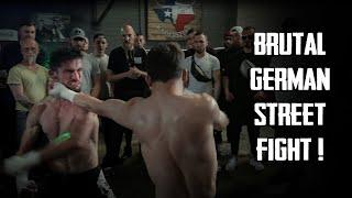 The Most Brutal German Bare-Knuckle Fight ! | Frontière Respect of the Streets |
