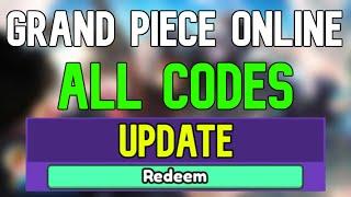 Grand Piece Online Codes | Roblox Grand Piece Online Codes (April 2024)