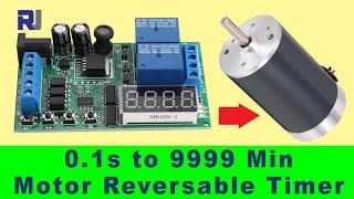 Multi-function DC/AC 5V - 24V Forward Reverse Motor Controller Timer I053A02