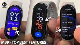 Mi Band 9 - Top Features that you should know and How to Use it (Guide)